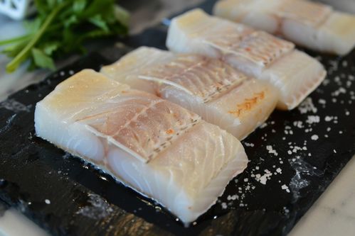 生鲜海鲜水产海鲜银鳕鱼 摄影图